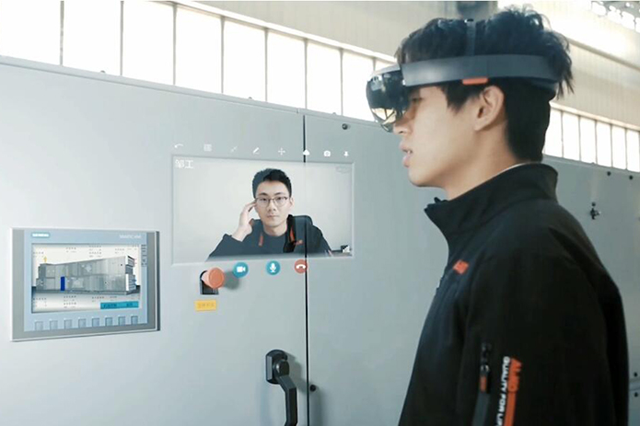 爱科HoloLens空调机组，MR混合现实显示交互